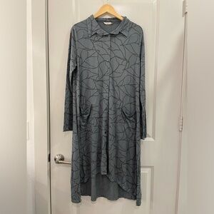 Long Button Down Tunic/Dress